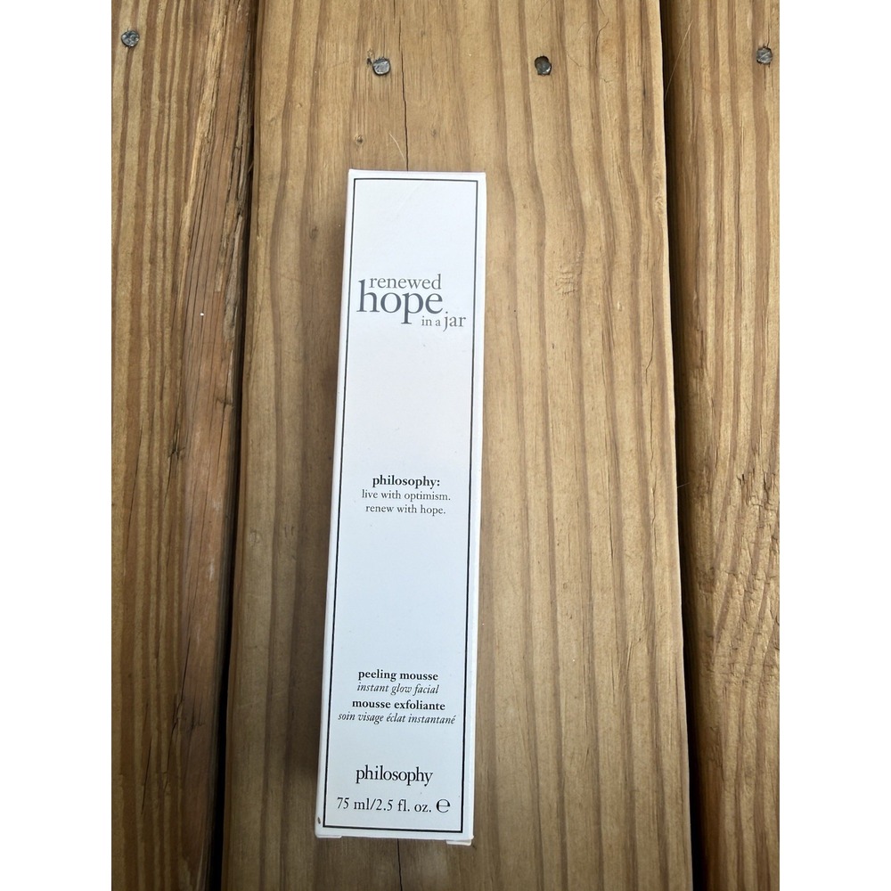 Philosophy Renewed Hope In a Jar Peeling Mousse Facial Exfoliante 2.5 oz